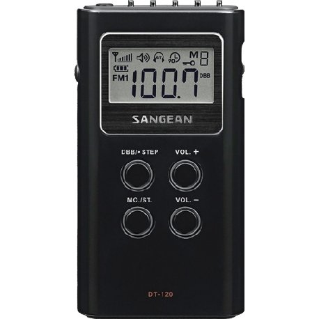 SANGEAN R TRANSISTOR DT120B NEGRO